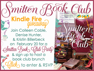 SMITTEN BOOK CLUB | KINDLE FIRE GIVEAWAY, FACEBOOK PARTY, AND SATURDAY BRUNCH