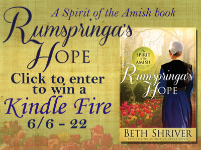 Rumspringa’s Hope by Beth Shriver—Kindle Fire Giveaway