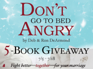 Read more about the article Don’t Go to Bed Angry Book Giveaway