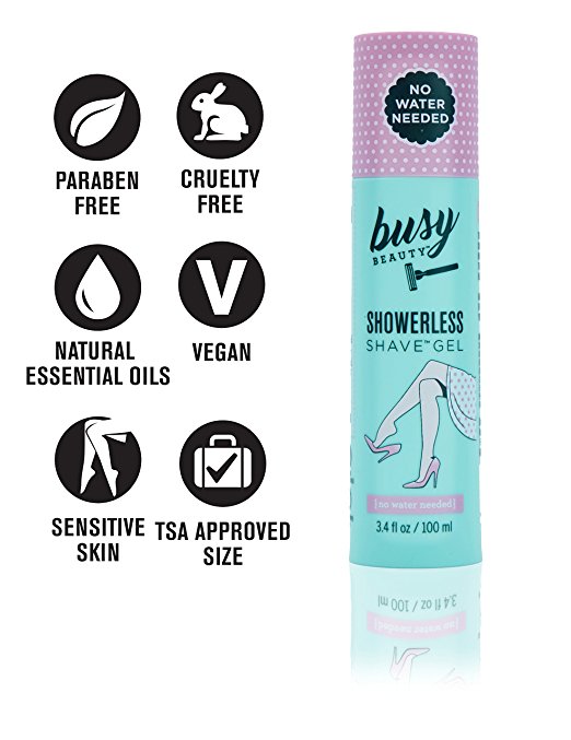 PRODUCT REVIEW: #BusyBeauty Showerless Shave Gel