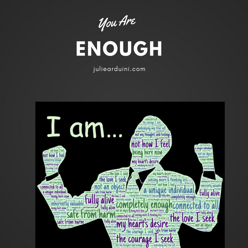 Read more about the article You are Enough