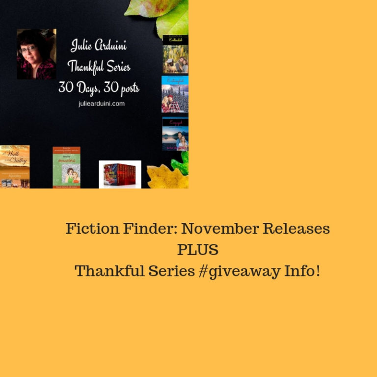 Fiction Finder: November Releases (+Giveaway Info)
