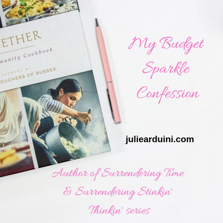 My Budget Sparkle Confession