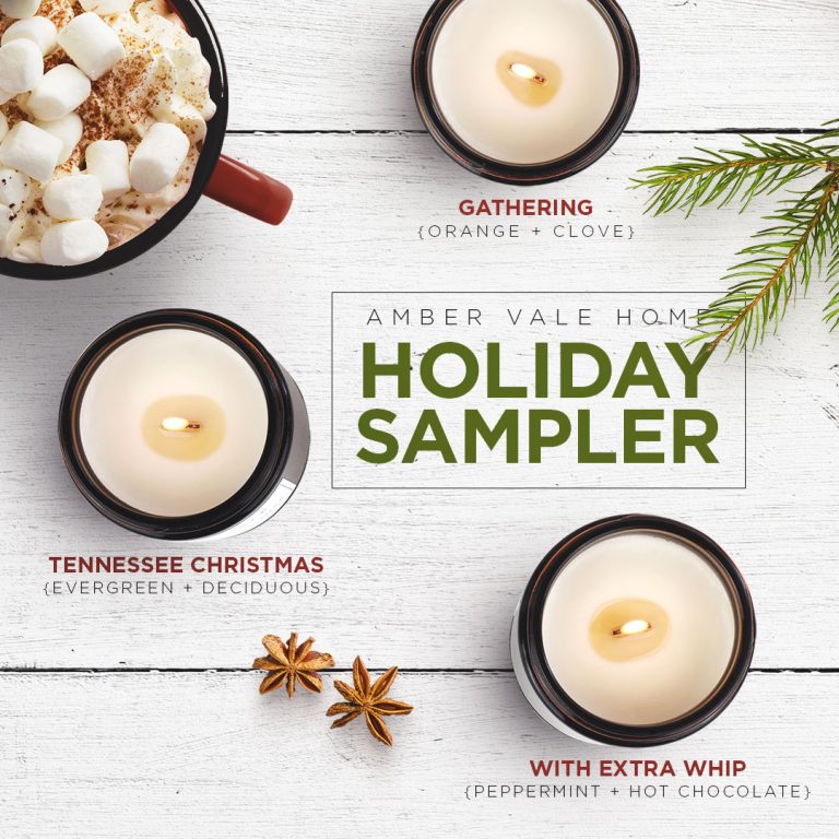 Product Review: Amber Vale Holiday Sampler + #Giveaway