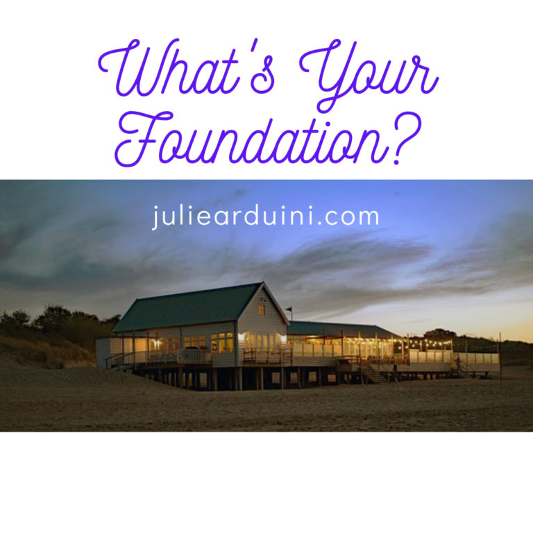 What’s Your Foundation?