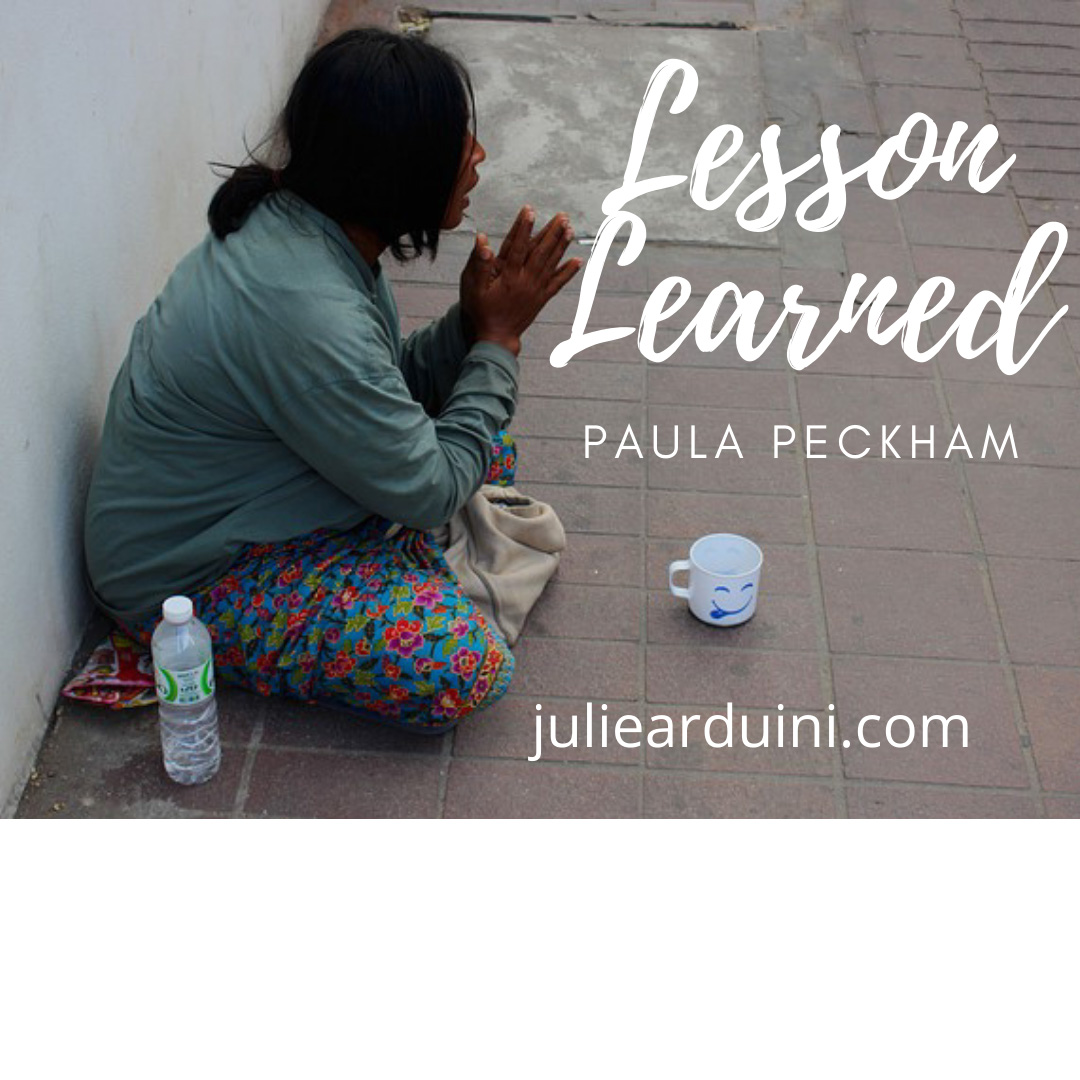 Read more about the article Lesson Learned by Paula Peckham