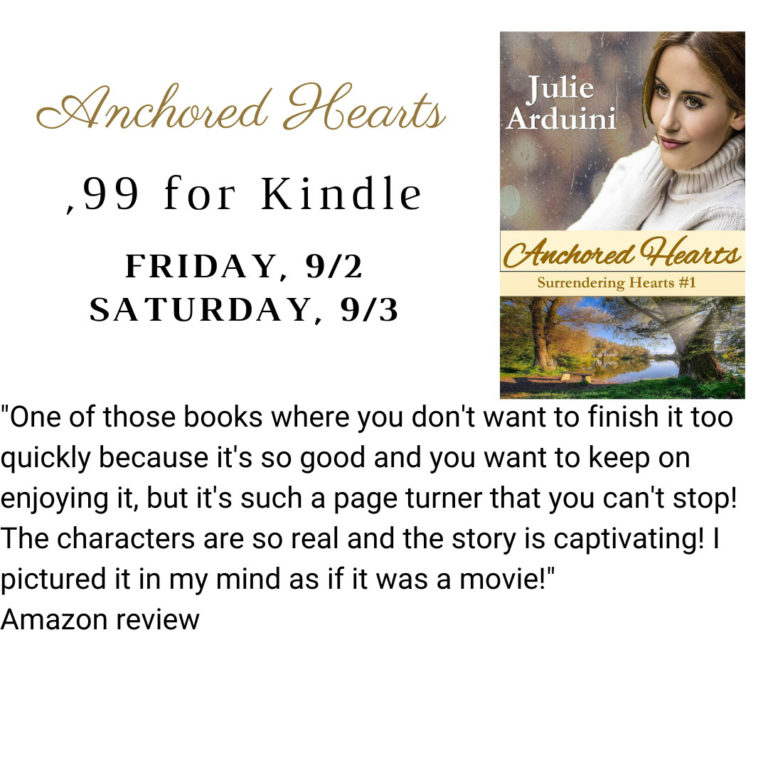 Anchored Hearts .99 for Kindle Friday and Saturday