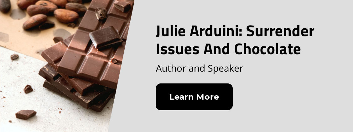 Author Julie Arduini Encouraging You To Find Freedom In Christ By Surrendering The Good The 9401