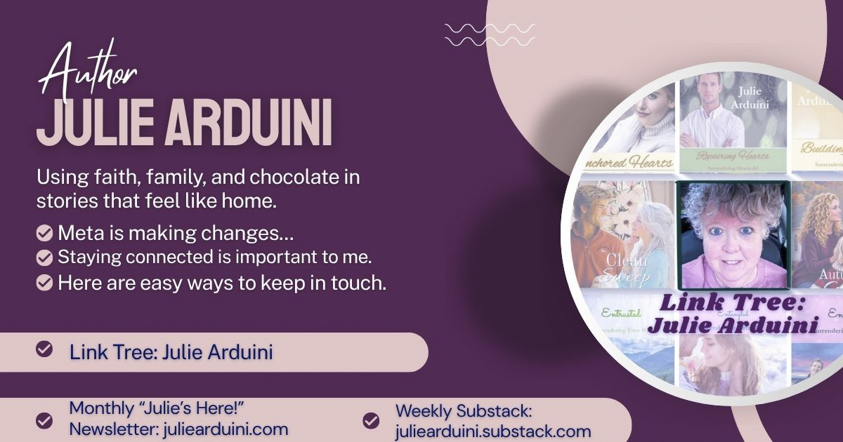 Small-Town Christian Romance Author Julie Arduini